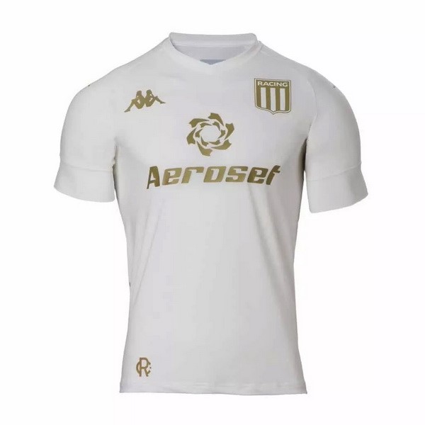 Tailandia Camiseta Racing Club Replica Tercera Ropa 2021/22 Blanco